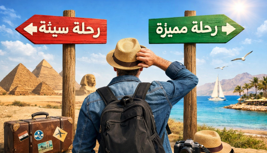 كيف تختار شركة سياحة موثوقة في مصر؟ (دليل المسافر الذكي)